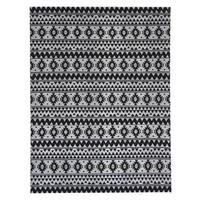 Kayoom Flachgewebeteppich Sunny 210 schwarz B/L: ca. 160x230 cm Sunny 210 - schwarz (160,00/230,00cm) - Kayoom