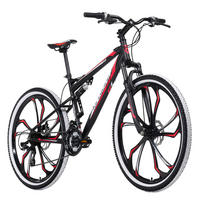 KS-Cycling Mountain-Bike Scrawler KS602M 27,5 Zoll Rahmenhöhe 51 cm 21 Gänge schwarz schwarz ca. 27,5 Zoll Scrawler - rot/schwarz - KS-Cycling