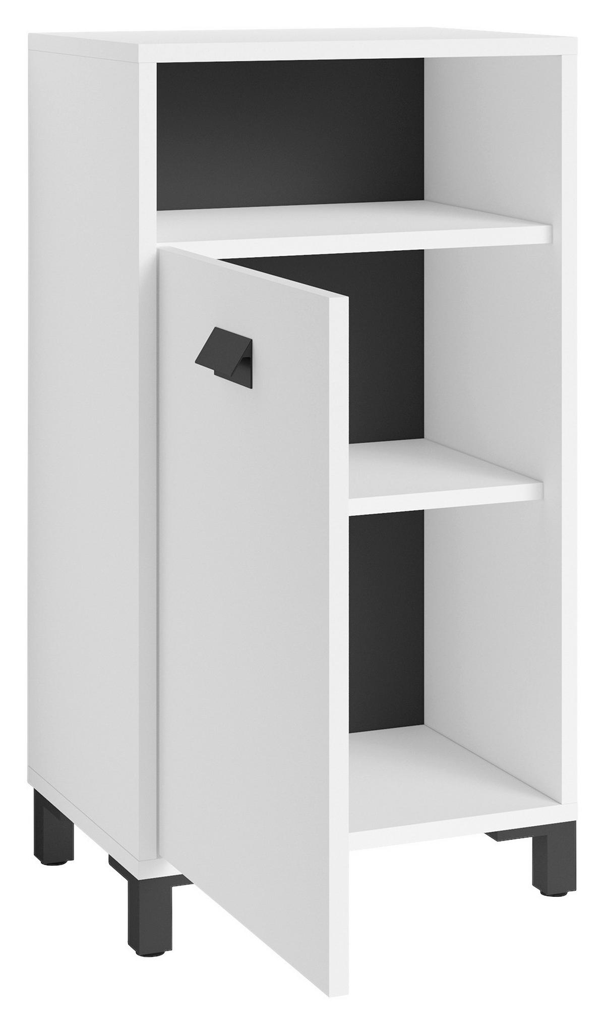 Midischrank WELLNESS weiß B/H/T: ca. 42x77,5x31 cm WELLNESS - weiß (42,00/77,50/31,00cm) - byLIVING