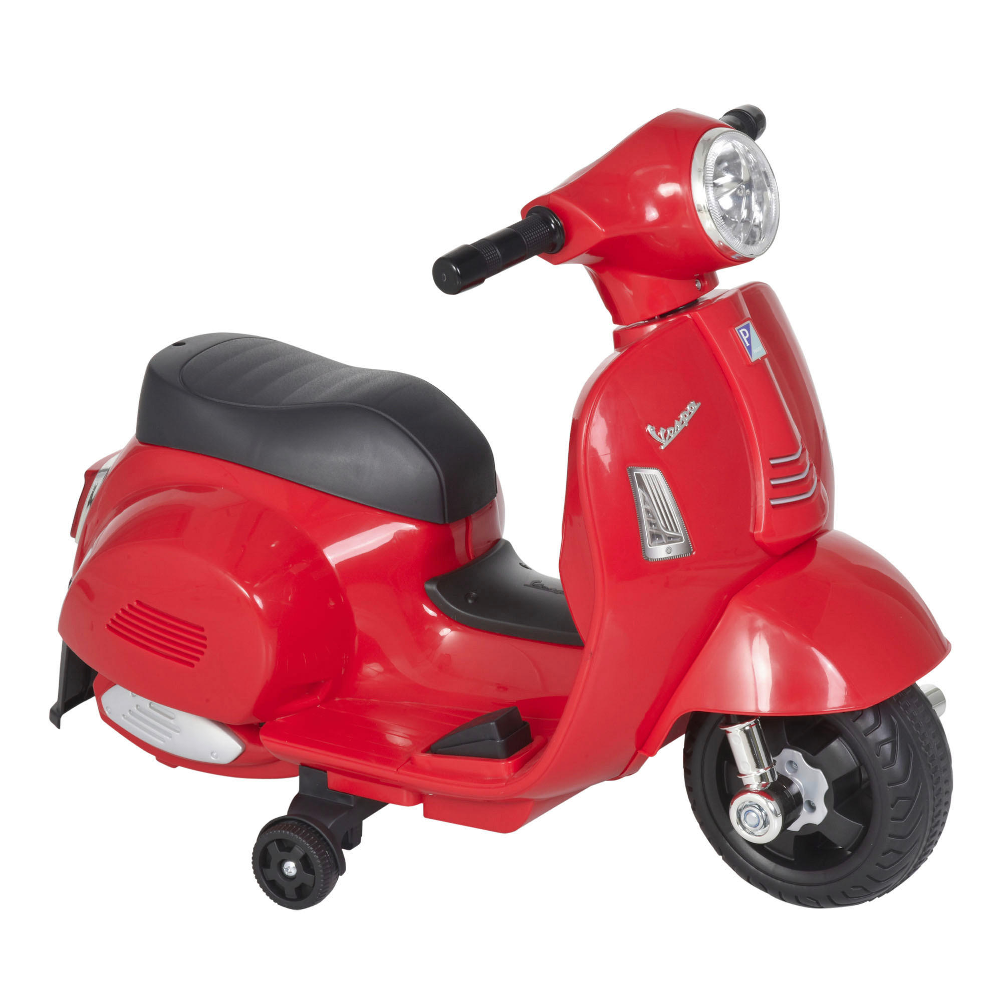 HOMCOM Elektrisches-Kindermofa rot B/H/L: ca. 38x52x66,5 cm Elektrisches-Kindermofa - rot (66,50/38,00/52,00cm) - HOMCOM