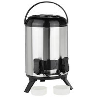 HI Warmhalte-Airpot silber Edelstahl Warmhalte-Airpot 9l - silber - HI