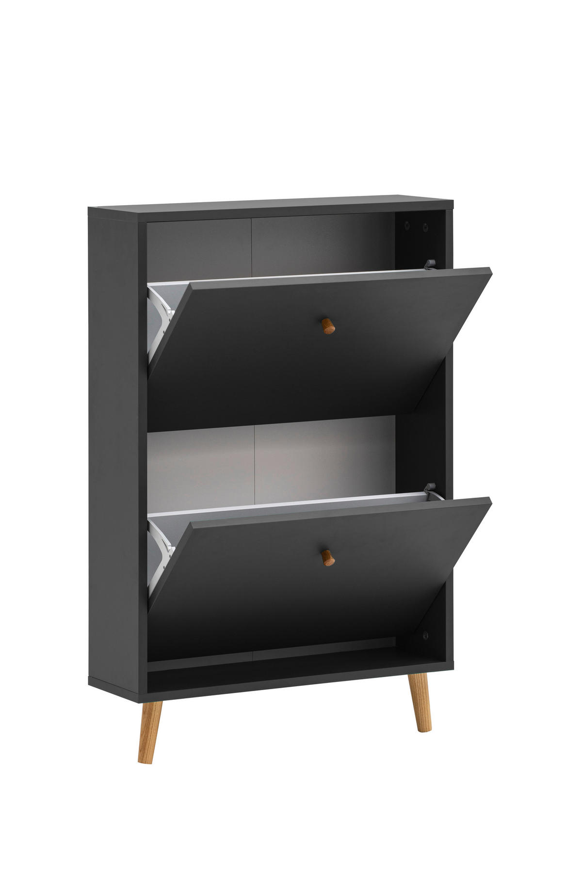 Schuhkipper Bjarne anthrazit B/H/T: ca. 59,8x92,2x20 cm Bjarne - anthrazit (59,80/92,20/20,00cm) - Möbelpartner
