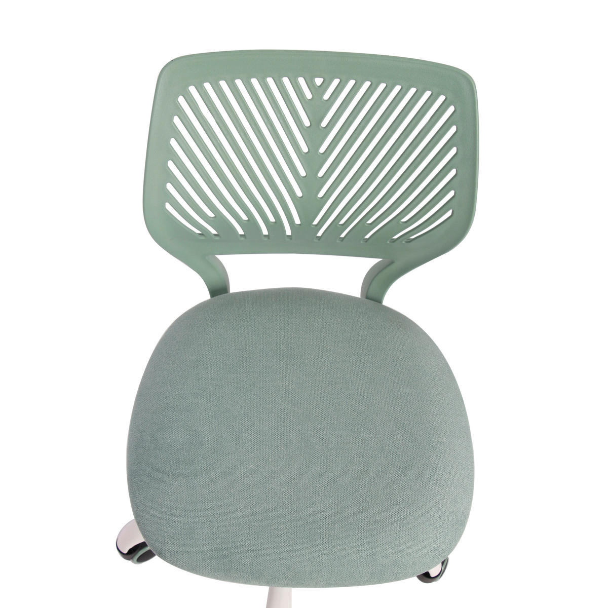 Drehstuhl Melina grün Melina - mint/weiß (49,50/75,00/49,50cm)