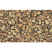 d-c-fix Dekofolie Feuerholz Feuerholz Feuerholz braun B/L: ca. 45x200 cm Feuerholz - braun (45,00/200,00cm) - d-c-fix