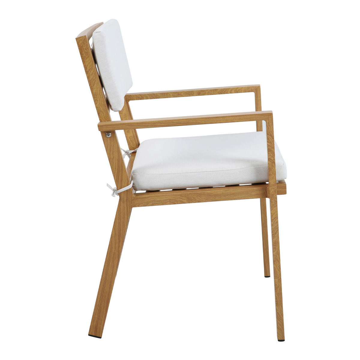 AXI Outdoor Living Gartensitzgruppe Jada creme Metall B/H/L: ca. 220x84,5x99,5 cm Jada - braun/creme (99,50/220,00/84,50cm) - AXI Outdoor Living