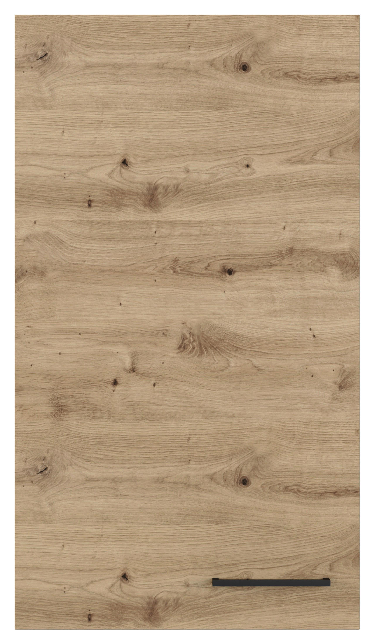 Flex-Well Hängeschrank Cara grün B/H/T: ca. 50x89x32 cm Cara - Eiche/schwarz (50,00/89,00/32,00cm) - Flex-Well