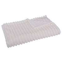 Wohndecke Luxus Flanell Luxus - offwhite (140,00/200,00cm) - POCOline