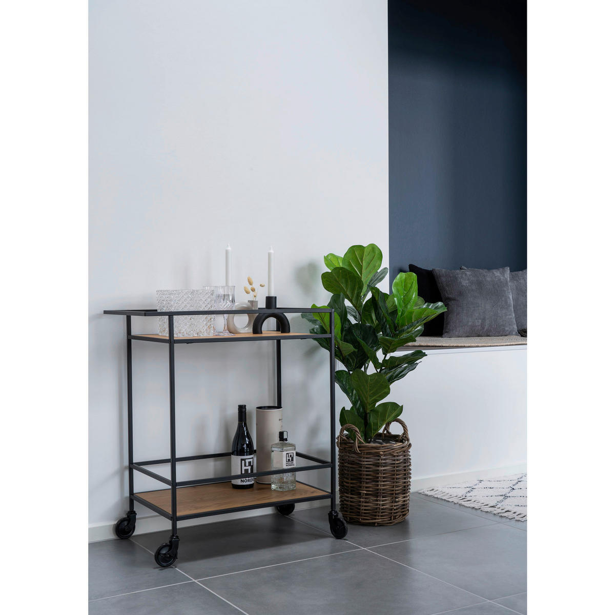 Servierwagen Vita natur Melamin B/H/L: ca. 68x79x40 cm Vita - natur (40,00/68,00/79,00cm)