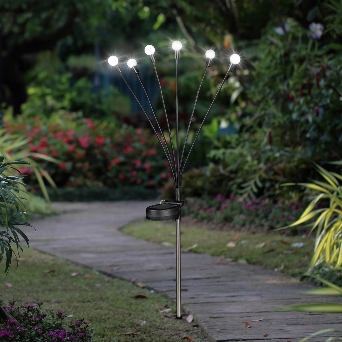 Solarleuchte Solarstecker_Firefly weiß - POCOline