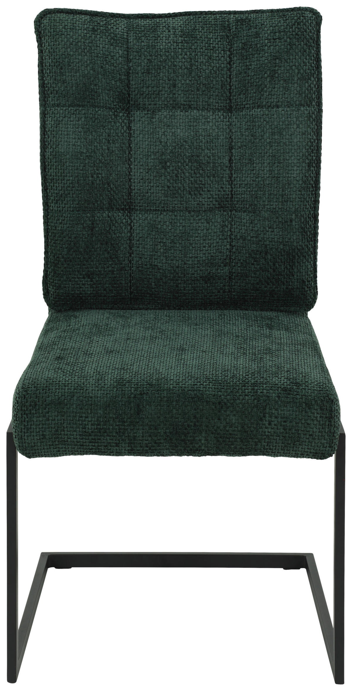Schwingstuhl Olivia, 2er-Set grün Microfaser Webstoff B/H/T: ca. 52x98x66 cm Olivia, 2er-Set - grün (52,00/98,00/66,00cm) - Hela