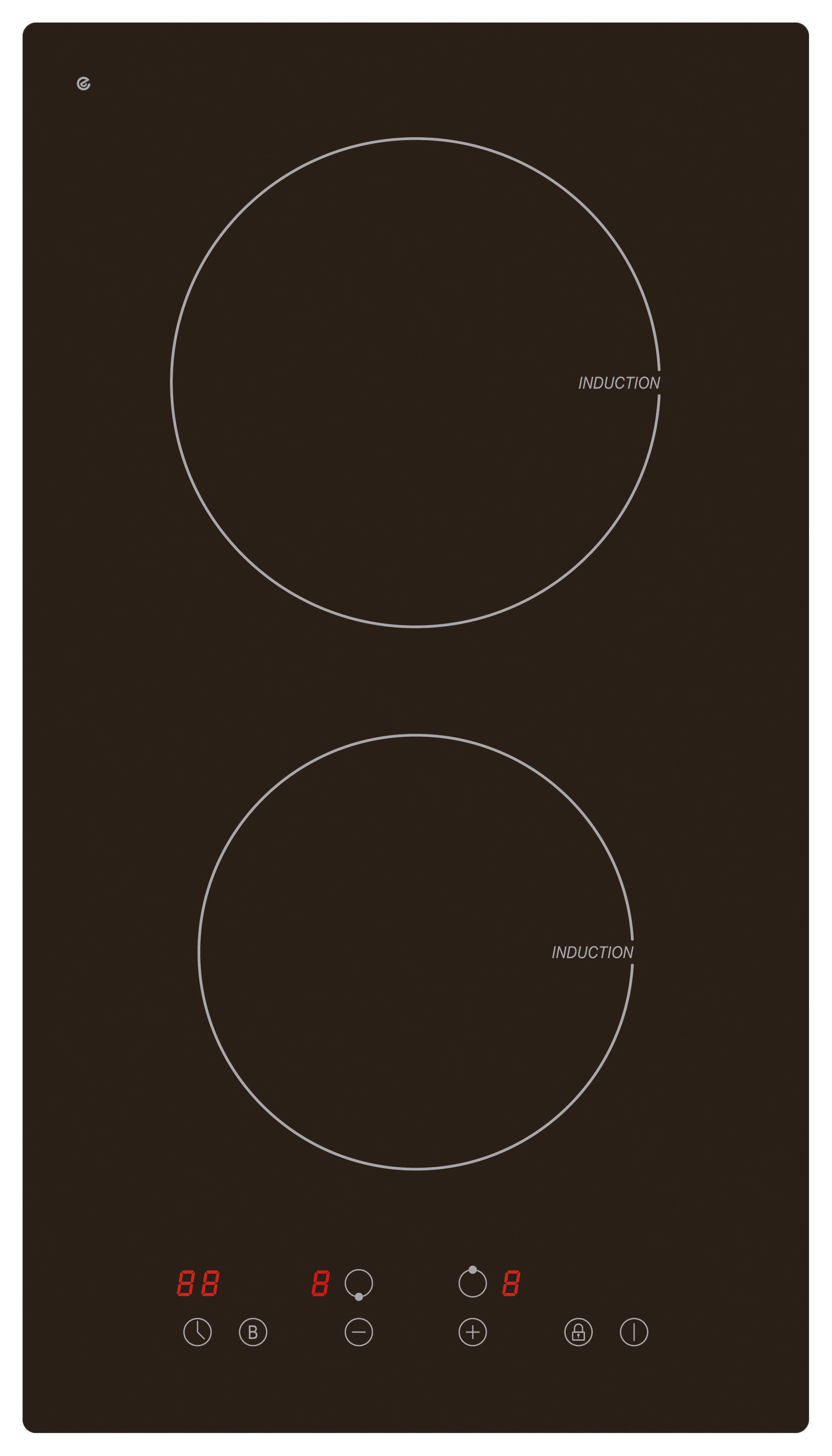 PKM-Möbel Induktions-Kochplatte IF2 G B/H/T: ca. 29x6,2x52 cm IF2 G - (29,00/6,20/52,00cm) - PKM-Möbel
