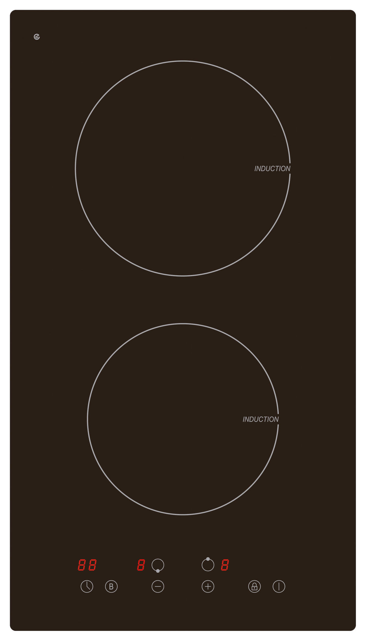 PKM-Möbel Induktions-Kochplatte IF2 G B/H/T: ca. 29x6,2x52 cm IF2 G - (29,00/6,20/52,00cm) - PKM-Möbel