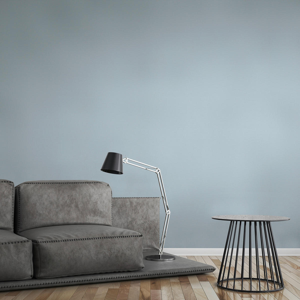 A.S.Creation Vliestapete Attractive Uni blau B/L: ca. 53x1005 cm Attractive - blau (53,00/1005,00cm) - A.S.Creation