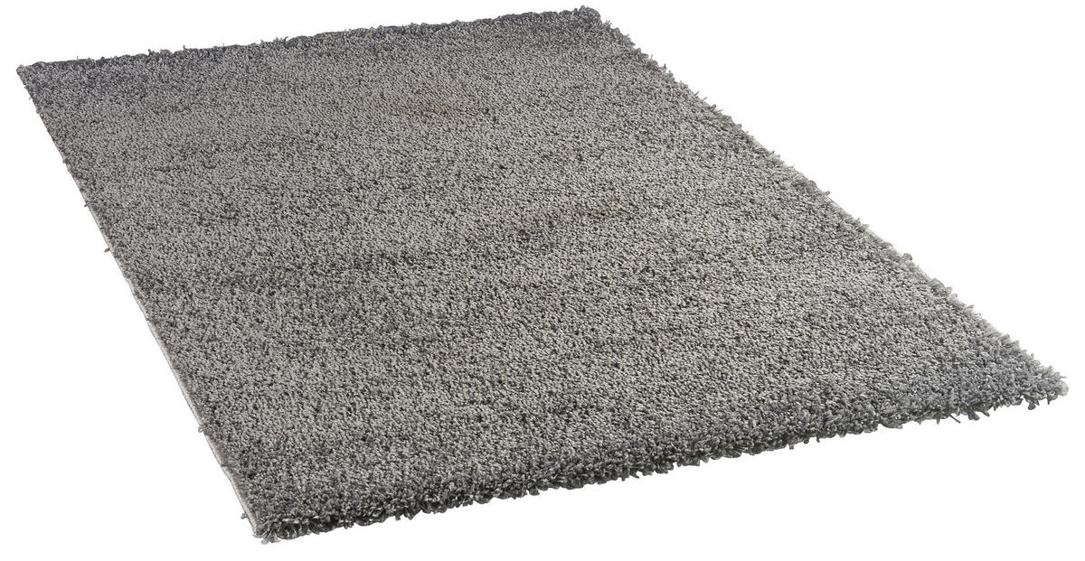 Hochflorteppich Smile grau B/L: ca. 160x230 cm Smile - grau (160,00/230,00cm)