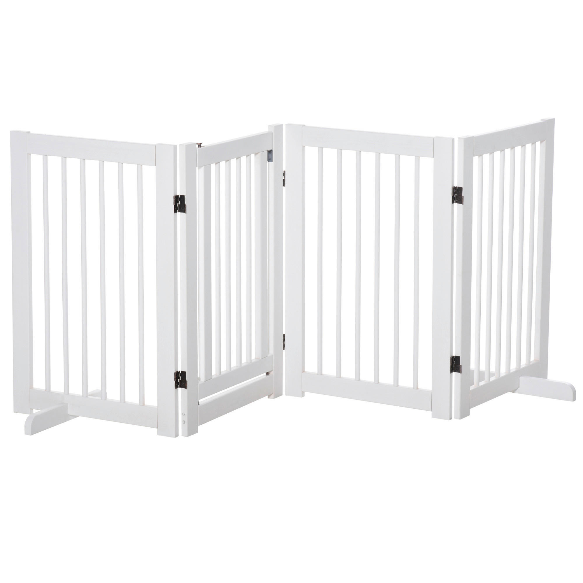PawHut Türschutzgitter Türschutzgitter - (204,00/36,00/75,00cm) - PawHut