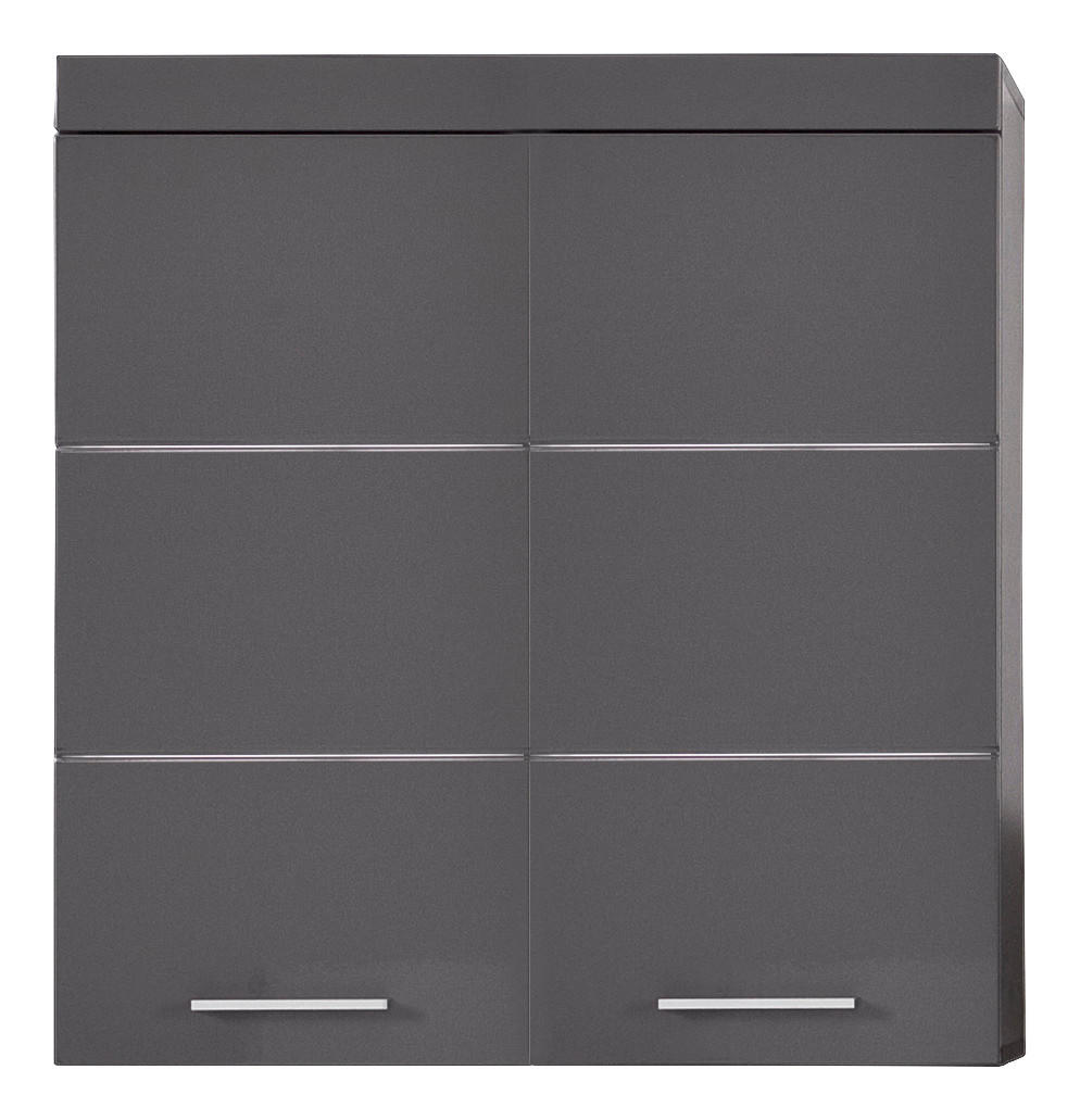 Badhängeschrank Amanda B/H/T: ca. 73x77x23 cm Amanda - grau (73,00/77,00/23,00cm)