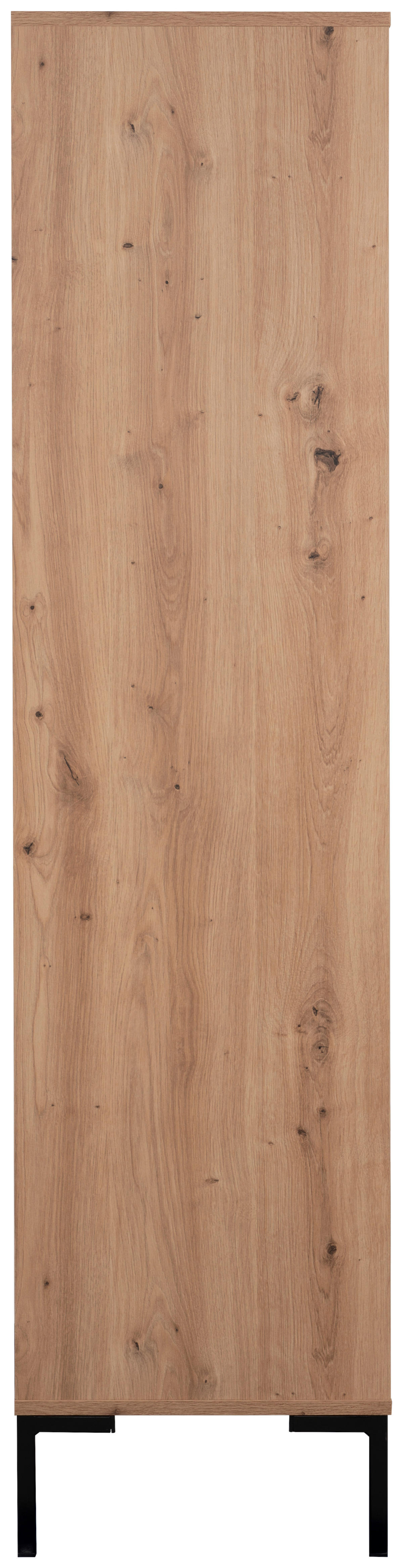 Regal Korsika Eiche Artisan Nachbildung B/H/T: ca. 78x165x40 cm Korsika - Eiche (78,00/165,00/40,00cm)