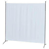 Grasekamp Stellwand weiß Stahl B/H: ca. 180x180 cm Stellwand_180x180cm - weiß (180,00/180,00cm) - Grasekamp