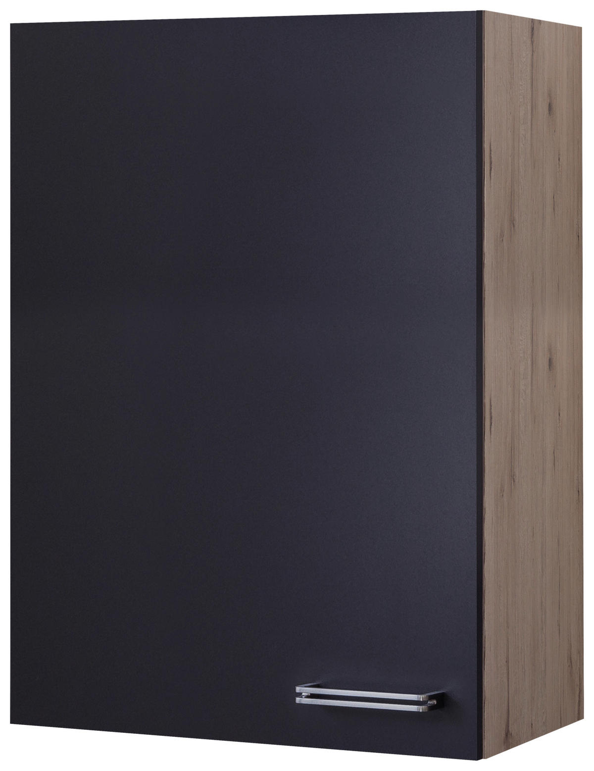 Hängeschrank Elva anthrazit strukturiert B/H/T: ca. 60x89x32 cm Elva - Eiche/anthrazit (60,00/89,00/32,00cm) - Flex-Well