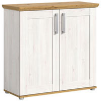 Kommode Verona Sibiu Lärche Nachbildung Eiche Artisan Nachbildung B/H/T: ca. 90x88x37 cm Verona - Eiche (90,00/88,00/37,00cm) - xonox.home