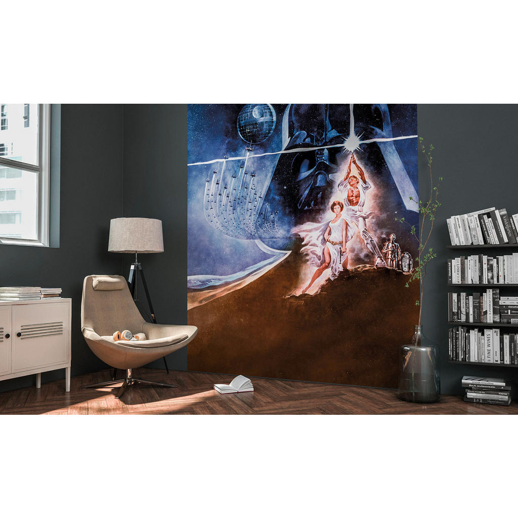 Thumbnail - Komar Fototapete Star Wars Poster Classic 2 B/L: ca. 200x250 cm