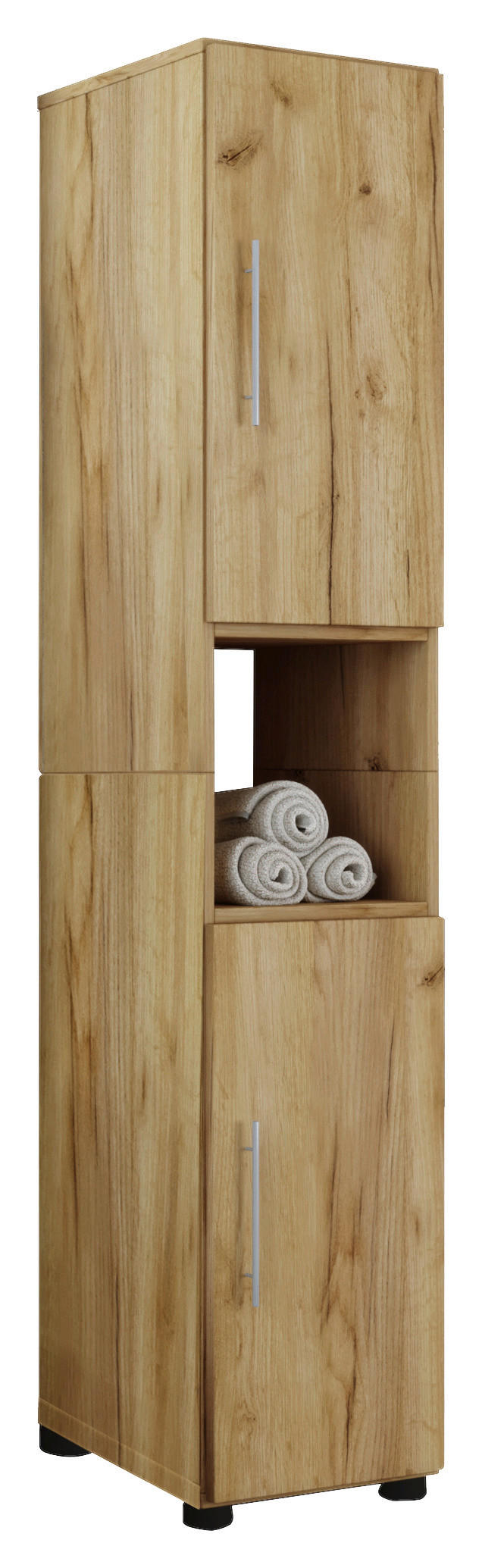 Hochschrank Flandu Eiche Honig Nachbildung B/H/T: ca. 31x160x32 cm Flandu - Eiche (31,00/160,00/32,00cm) - VCM Möbel
