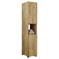 Hochschrank Flandu Eiche Honig Nachbildung B/H/T: ca. 31x160x32 cm Flandu - Eiche (31,00/160,00/32,00cm) - VCM Möbel
