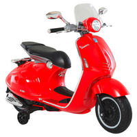 HOMCOM Kinder-Elektro-Motorrad rot B/H/L: ca. 49x75x108 cm Elektrisches_Kindermotorrad - rot (108,00/49,00/75,00cm) - HOMCOM