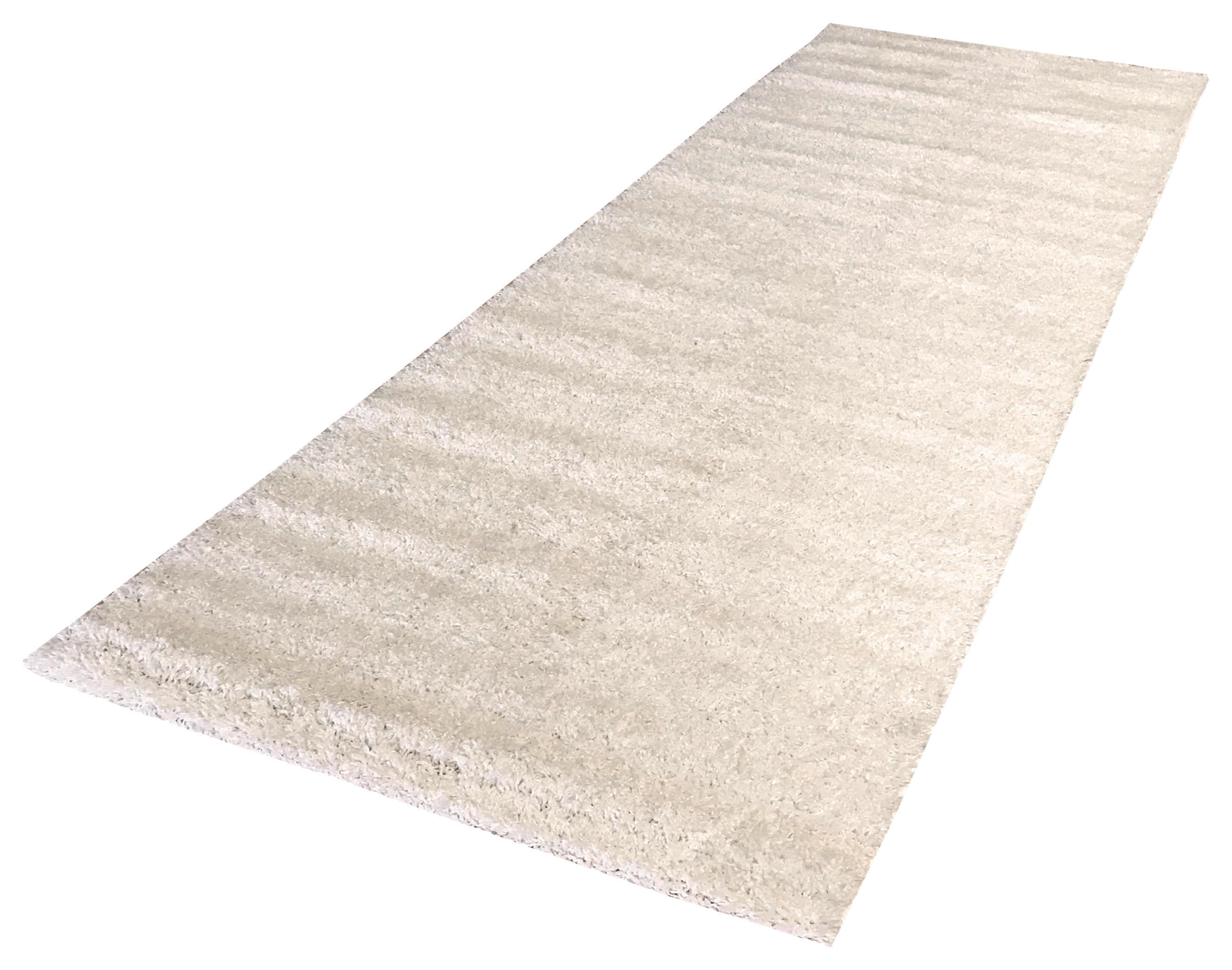 Hochflorteppich Smile beige B/L: ca. 80x250 cm