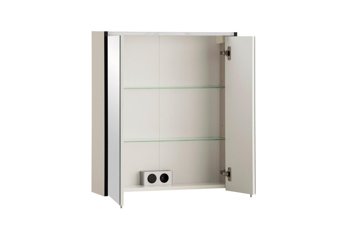 Spiegelschrank Edda creme B/H/T: ca. 63,5x72,4x17,5 cm Edda - creme (63,50/72,40/17,50cm) - Möbelpartner