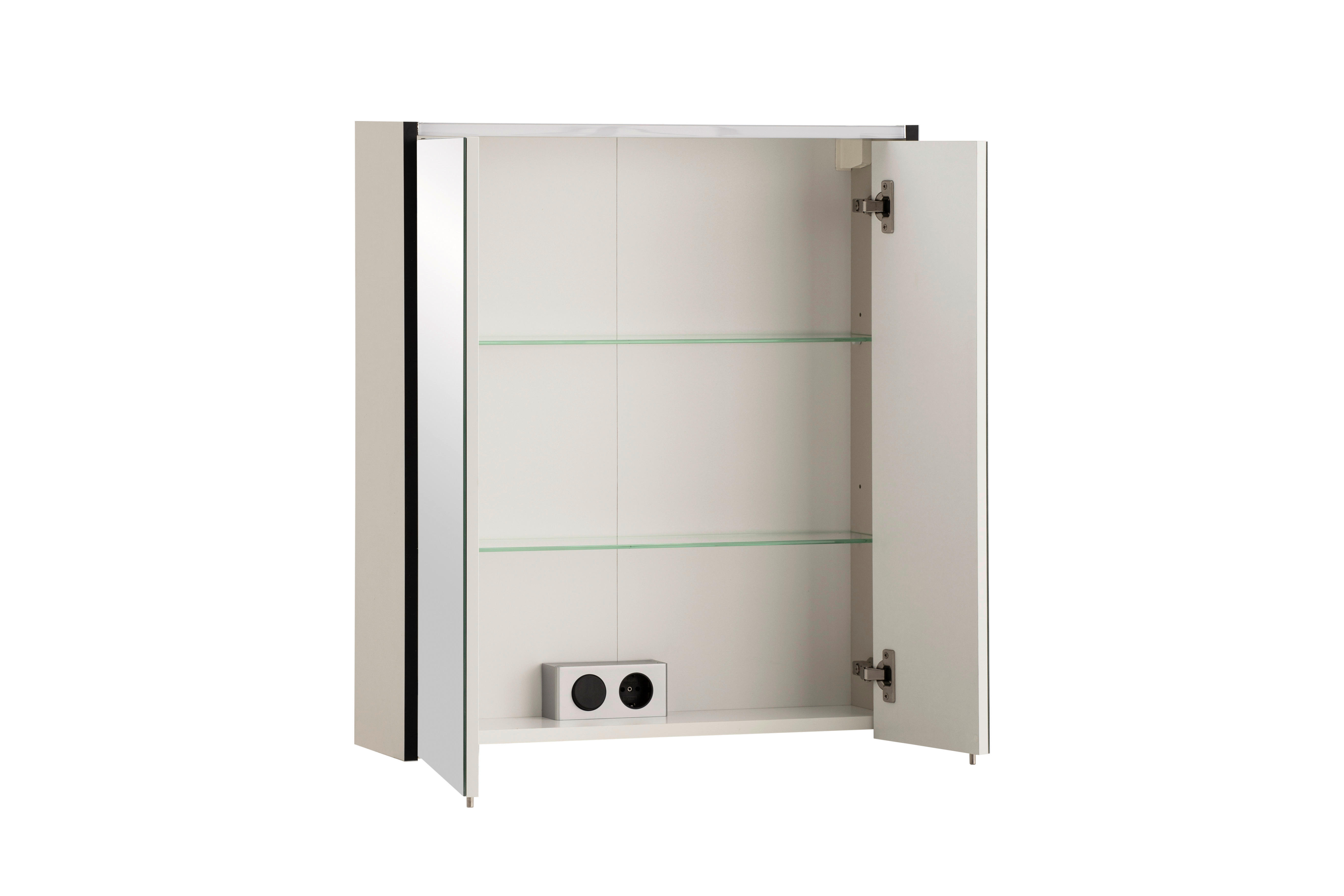 Thumbnail - Spiegelschrank Edda creme B/H/T: ca. 63,5x72,4x17,5 cm