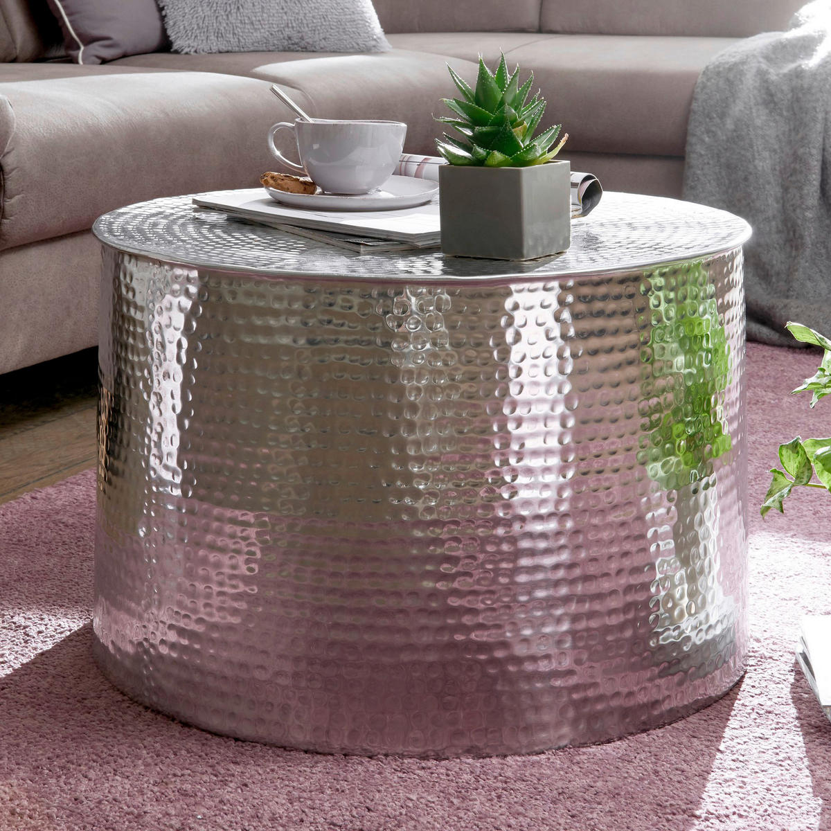 Couchtisch  B/H/T: ca. 61x40,5x61 cm Couchtisch - (61,00/40,50/61,00cm) - Wohnling