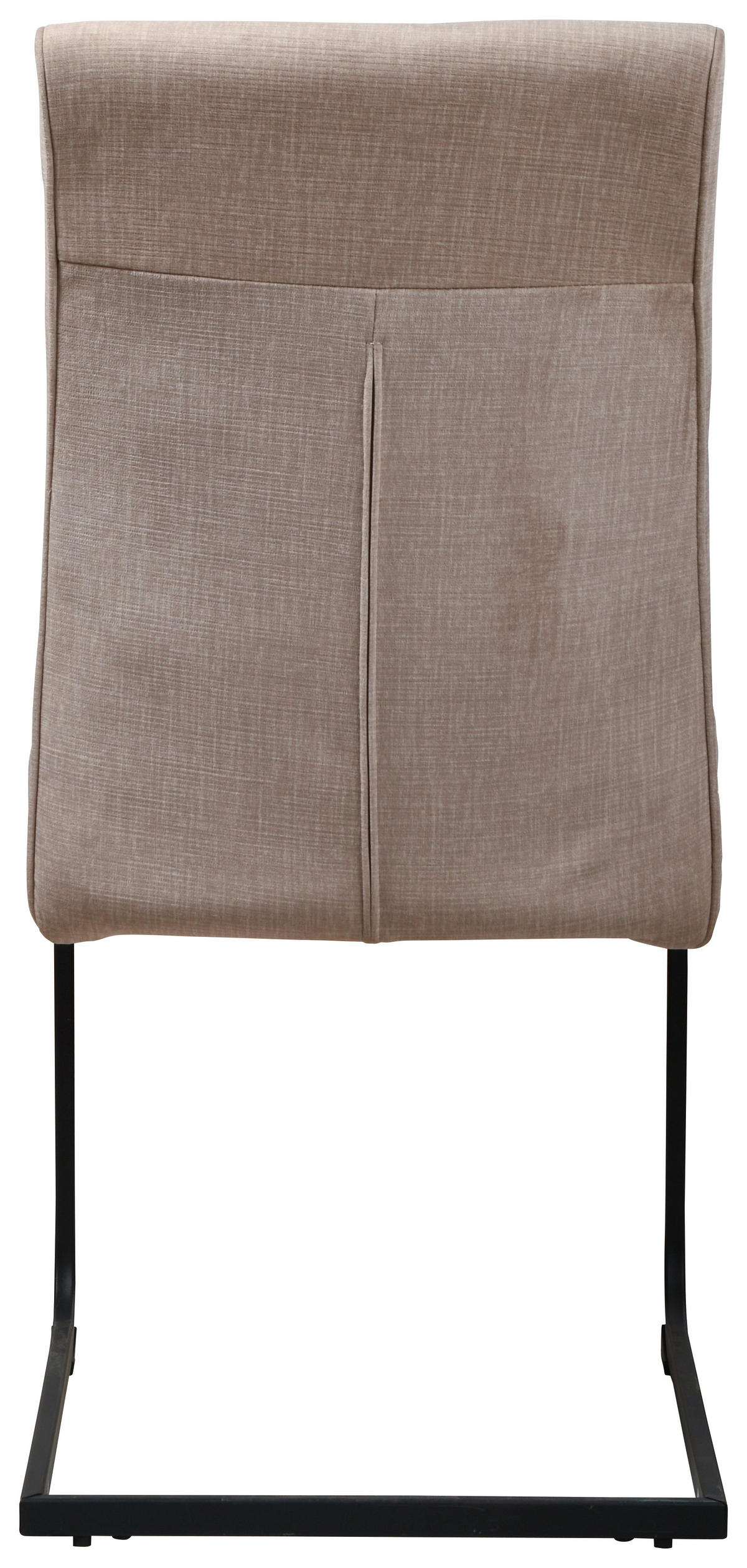 Schwingstuhl Canberra Cappuccino schwarz Samtoptik Metall B/H/T: ca. 63x92x49 cm Canberra - schwarz/Cappuccino (63,00/92,00/49,00cm)