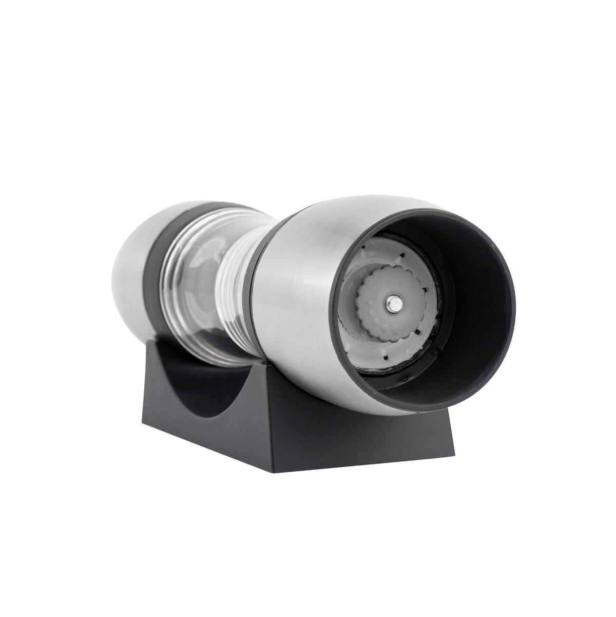 MASTERPRO Salz- u. Pfeffermühle FOODIES COLLECTION silber Edelstahl B/D: ca. 23x5 cm FOODIES COLLECTION - silber (5,00cm) - MASTERPRO