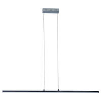 Näve Leuchten Pendelleuchte 7070842 stahlfarbig Kunststoff Metall B/H/T: ca. 2x111x100 cm null 1 Brennstellen Beam - stahlfarbig (2,00/111,00/100,00cm) - Näve Leuchten