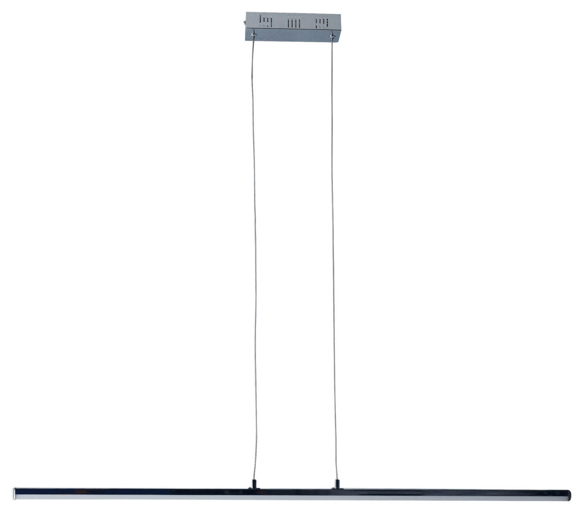 Näve Leuchten Pendelleuchte 7070842 stahlfarbig Kunststoff Metall B/H/T: ca. 2x111x100 cm null 1 Brennstellen Beam - stahlfarbig (2,00/111,00/100,00cm) - Näve Leuchten