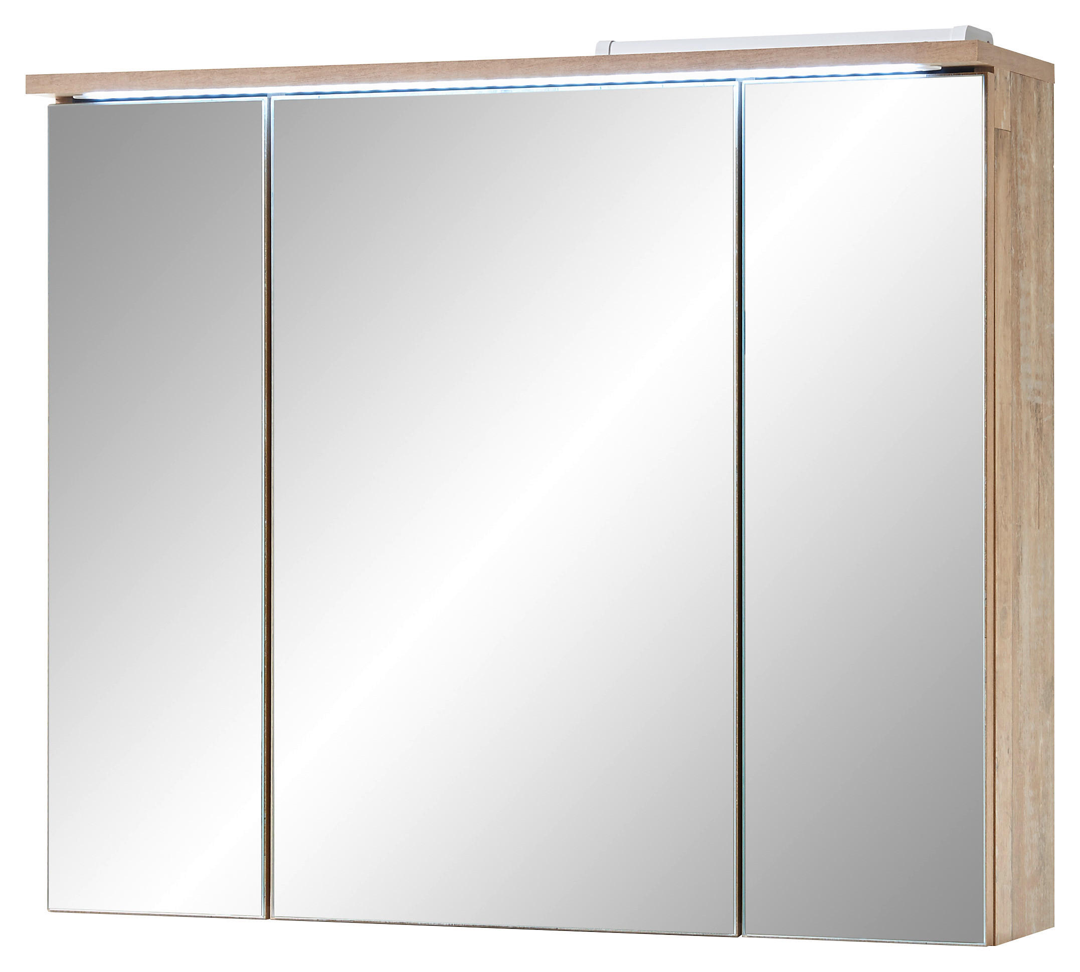 Spiegelschrank Roof Old Wood Nachbildung B/H/T: ca. 80x68x21 cm Roof - (80,00/68,00/21,00cm)