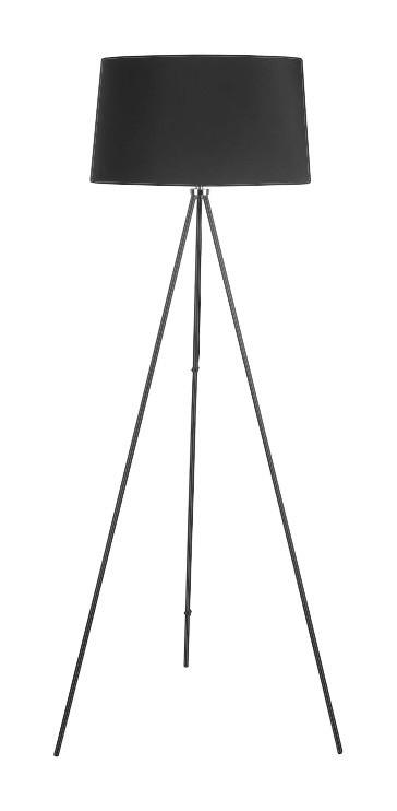 HOMCOM Tripod Stehleuchte B31-111V01BK Tripod schwarz Stoff Metall B/H/L: ca. 48x156x48 cm E27 1 Brennstellen Tripod Stehleuchte B31-111V01BK - schwarz (48,00/48,00/156,00cm) - HOMCOM