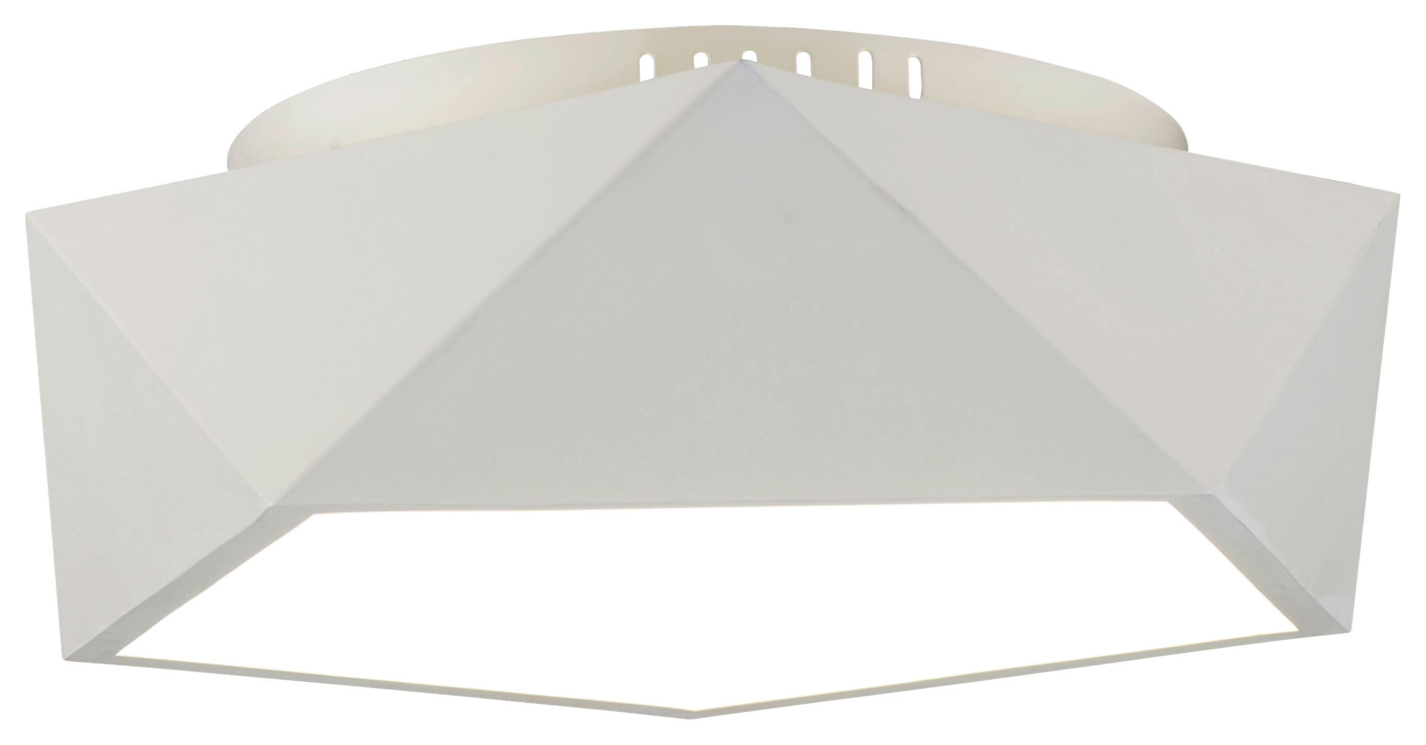 SPOT Light Deckenleuchte Arca 1193102 weiß Metall H/D: ca. 9,5x51 cm günstig online kaufen