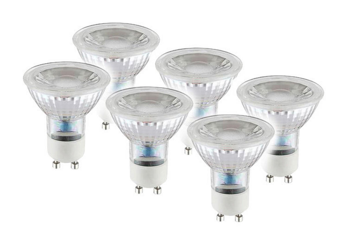 Näve Leuchten LED-Reflektorlampe NV4106406 6er Pack GU10 Marla - (5,00/5,30cm) - Näve Leuchten