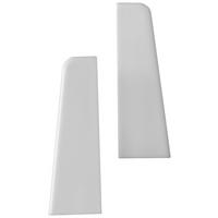 Endstück weiß L/B/H: ca. 0,77x1,78x5,96 cm Endstück für 58mm SL 0026 weiß - weiß (0,77/1,78/5,96cm)