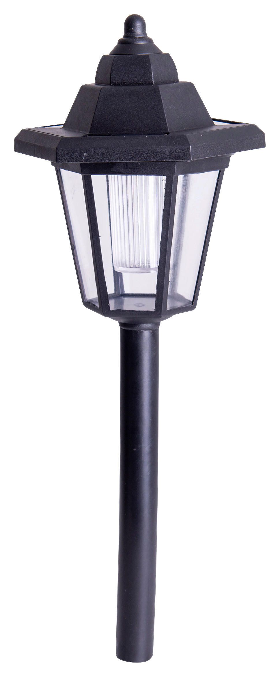 LED-Solarleuchte 5262703 schwarz Kunststoff B/H/T: ca. 11x43,5x12,5 cm LED Solarleuchte 3er SET 2-in-1 - schwarz (11,00/43,50/12,50cm) - Näve Leuchten
