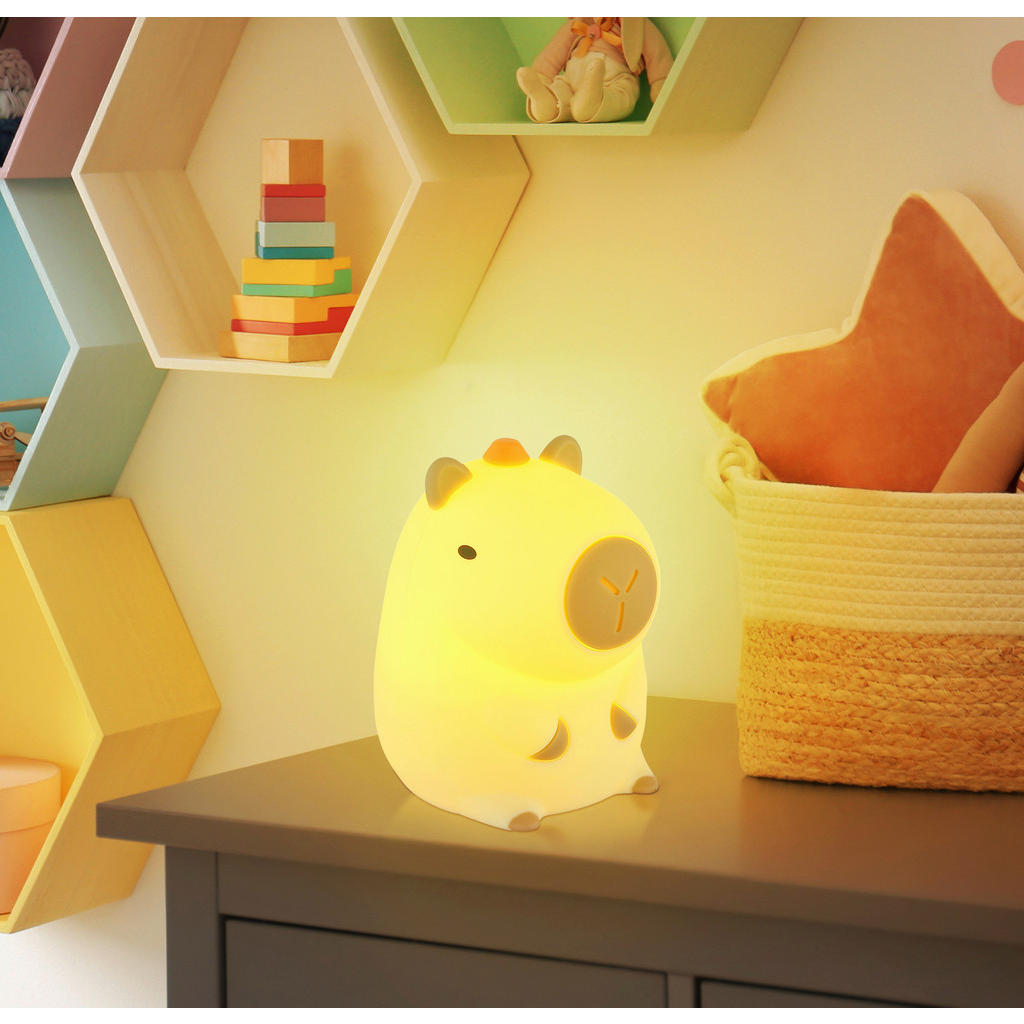 Thumbnail - LED-Dekoleuchte Kunststoff B/H/T: ca. 10,8x9,1x12,2 cm