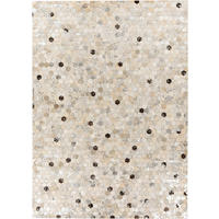 Padiro Flachflorteppich Lavin 1025 silber B/H/L: ca. 80x0,8x150 cm Lavin 1025 - silber/grau (150,00/80,00/0,80cm) - Padiro