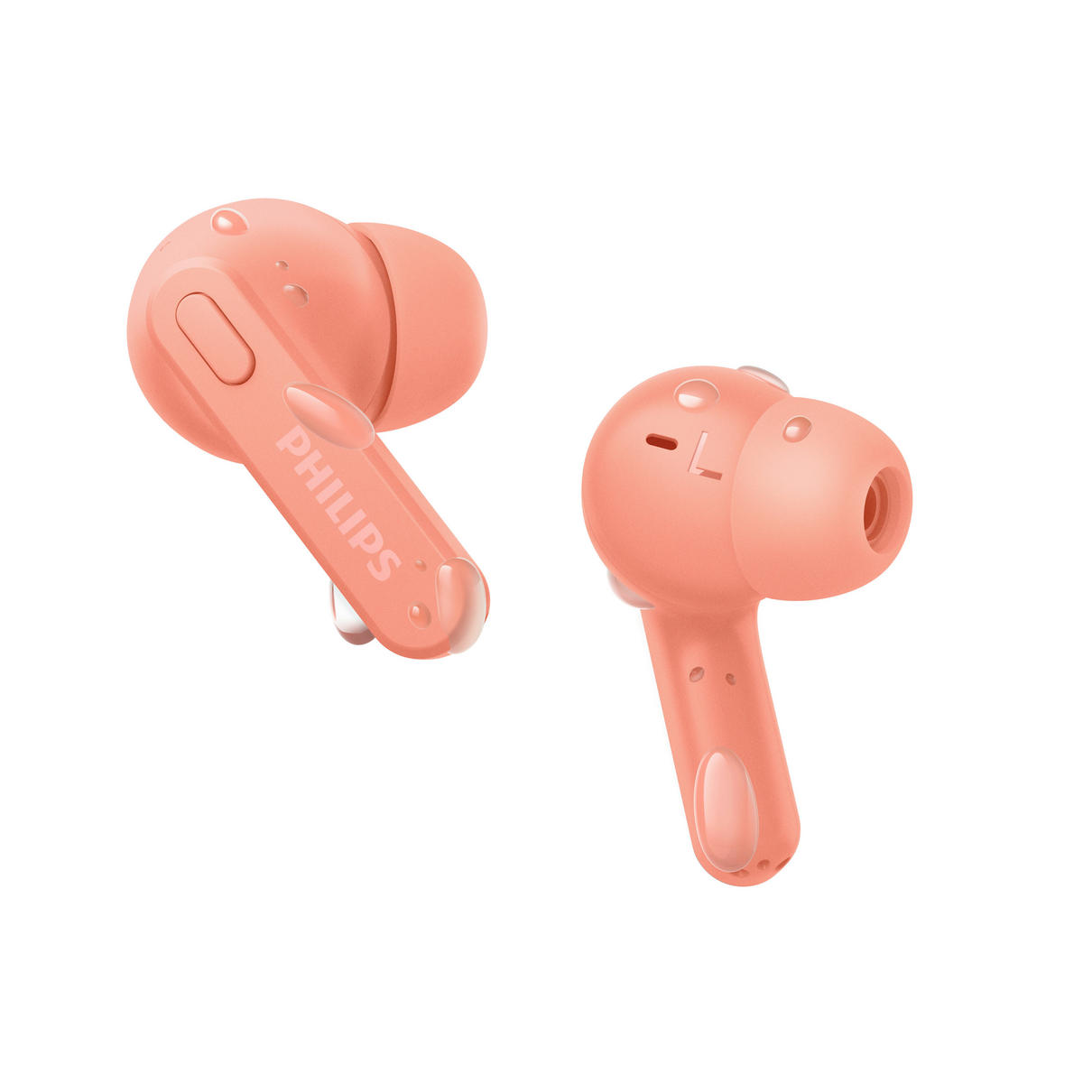 Philips Kopfhörer mit MikrofonTrueWireless rosa B/H/L: ca. 4x15,2x9,6 cm TrueWireless - rosa (9,60/4,00/15,20cm) - Philips