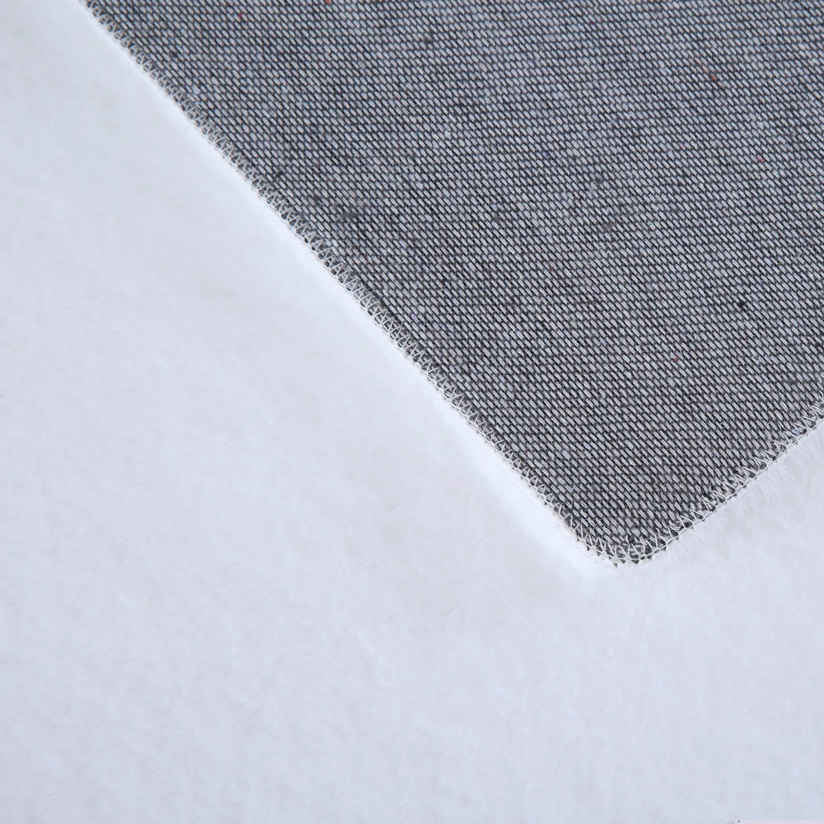 Ayyildiz Teppich POUFFY weiß B/L: ca. 200x200 cm POUFFY - weiß (200,00/200,00cm) - Ayyildiz