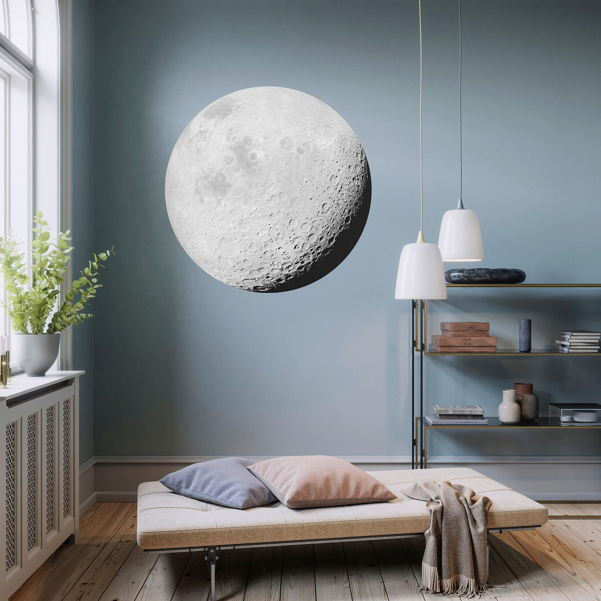 Komar Fototapete Luna D: ca. 125 cm Luna - (125,00cm) - Komar