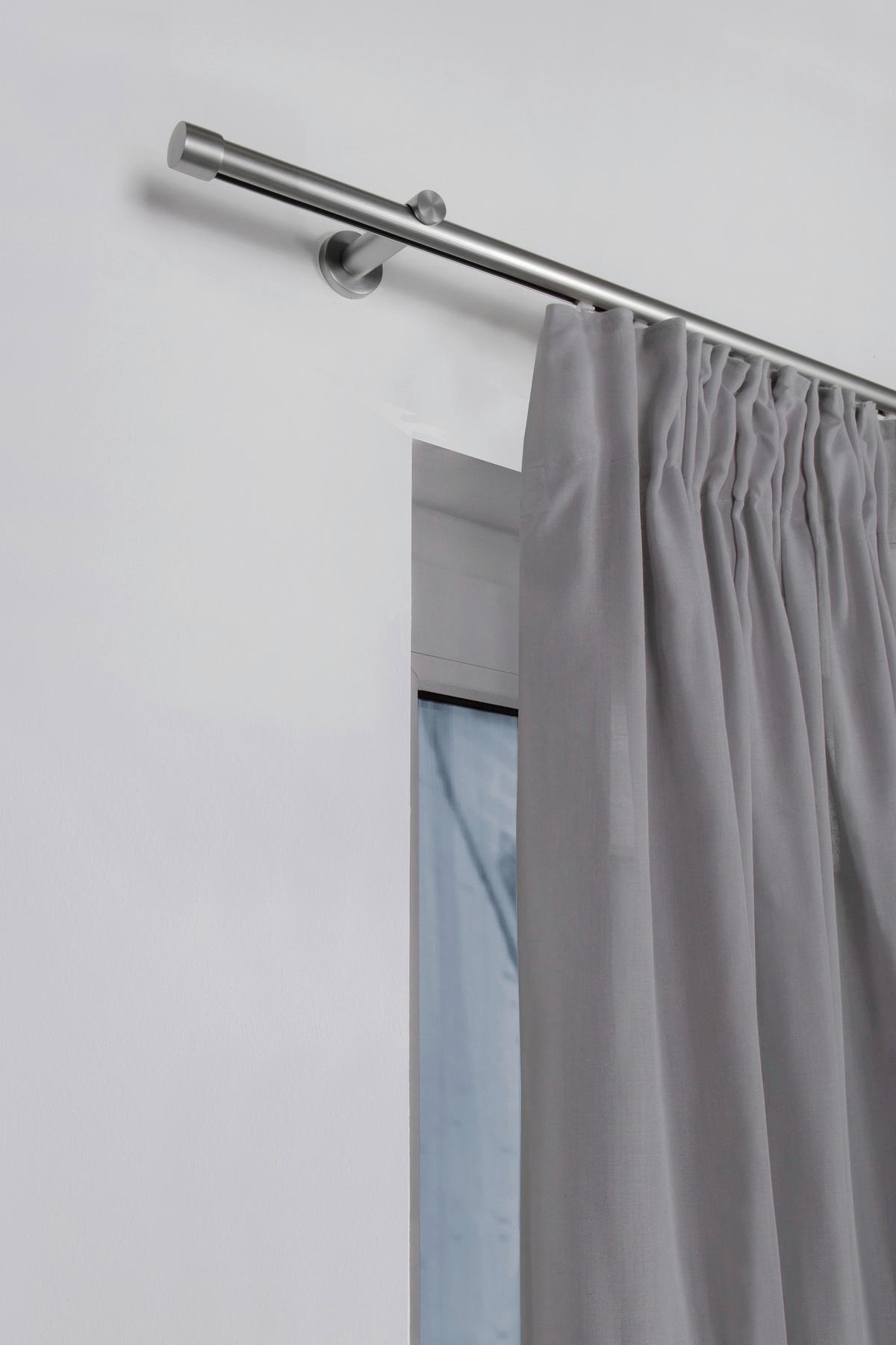 ondeco Stange mit Innenlauf Profilo Profilo - Edelstahloptik (2,00cm) - ondeco