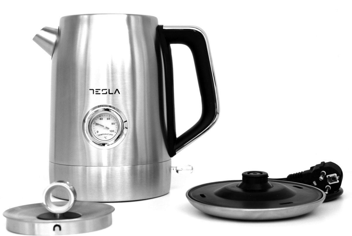 Tesla Wasserkocher KT500X - silber (2,50/16,00/21,90cm) - Tesla