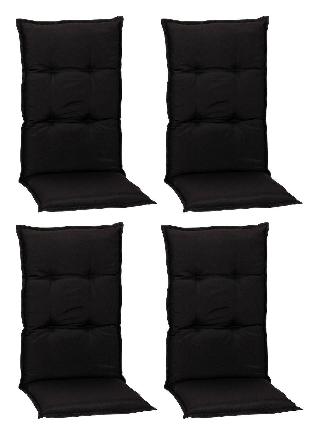 Beo Saumauflage für Hochlehner Trabzon anthrazit Polyester-Mischgewebe 4er Set Trabzon - anthrazit - Beo